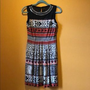 Studio1 New York embellished neck dress